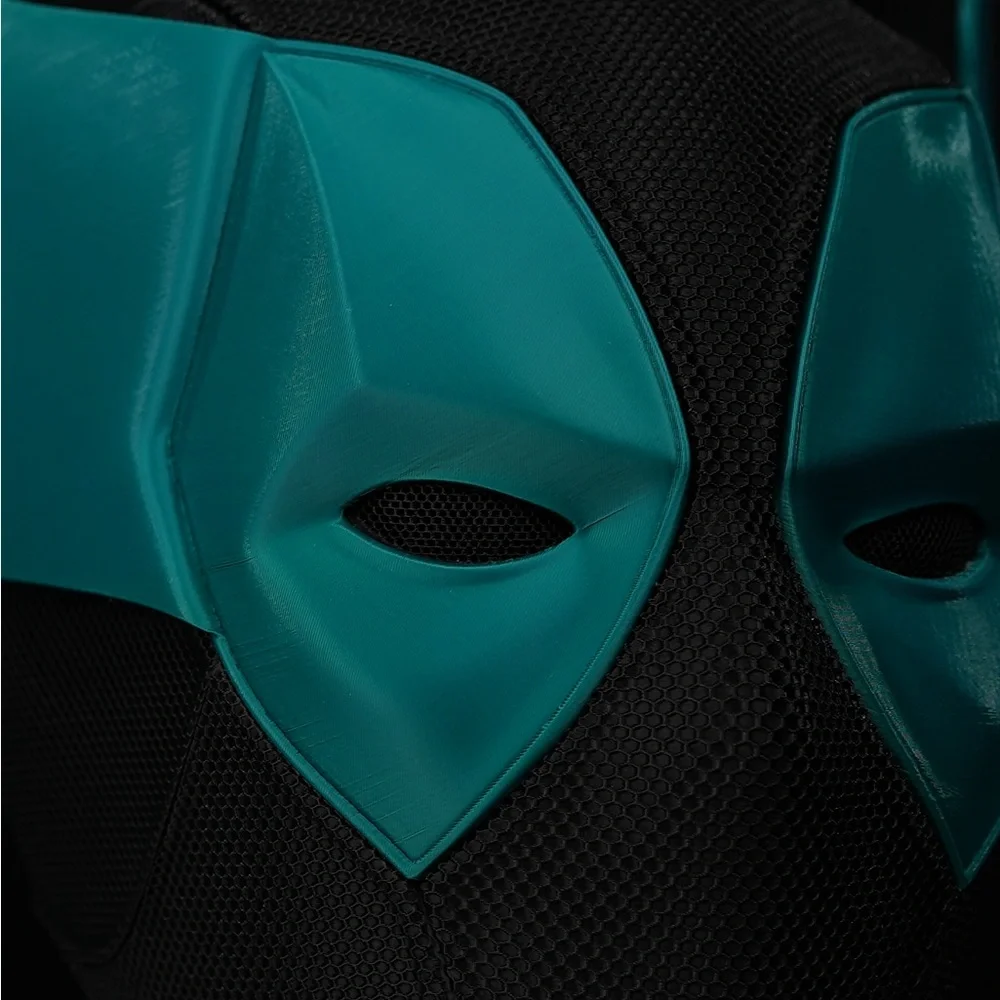 Blackout Philadelphia Eagles Deadpool Helmet (Full Size & Wearable)